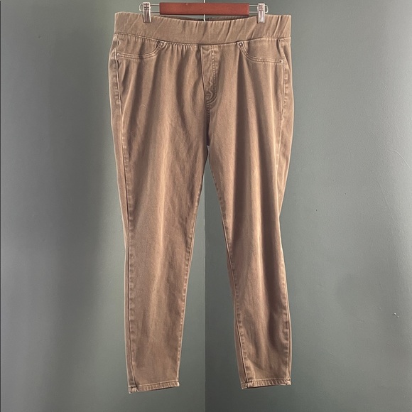 Venezia Pants - Venezia Khaki Trousers stretch